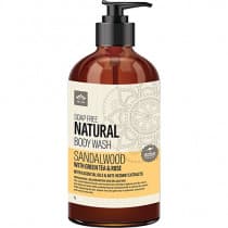 Nelum Natural Body Wash Sandalwood 1 Litre