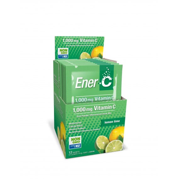 Ener-C Lemon Lime Effervescent Drink Mix 12 Pack - Shop Online at Chempro Online