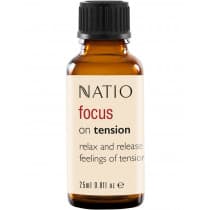 Natio Focus On Tension Pure Essential Oil Blend 25ml