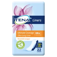 Tena Liners Ultimate Coverage Ultra Long Liner 22 Pack