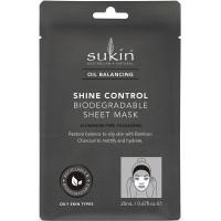 Sukin Oil Balancing Shine Control Biodegradable Sheet Mask 25ml