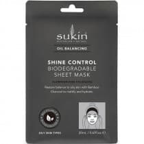 Sukin Oil Balancing Shine Control Biodegradable Sheet Mask 25ml