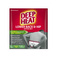 Deep Heat Lower Back & Hip Heating Belt 1 Pack