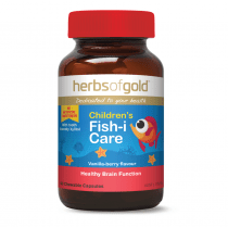 Herbs of Gold Childrens Fish-i Care 60 Capsules