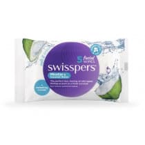 Swisspers Micellar and Coconut Water Facial Wipes 5 Pack