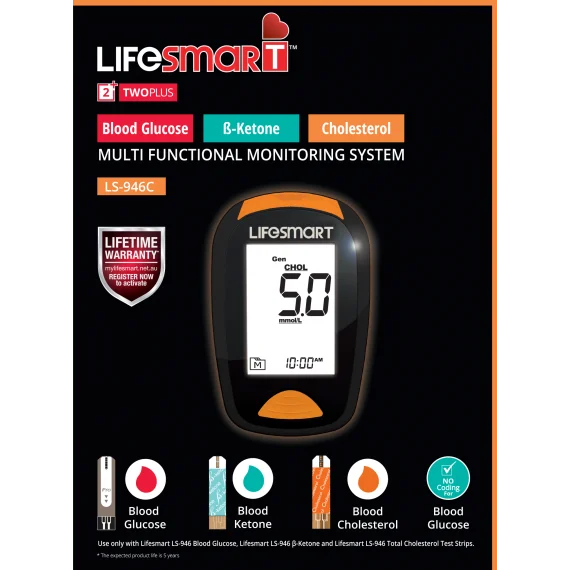 LifeSmart Cholesterol Multi Meter. Device Only.