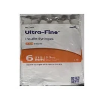 Embecta Ultra Fine Insulin Syringe 0.3ml 31g 6mm Pack of 10 Syringes Ref 324900
