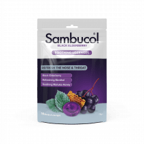 Sambucol Soothing Black Elderberry Menthol Lozenges 16 Lozenges 