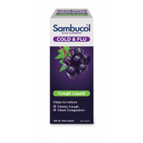 Sambucol Cough Liquid Black Elderberry 250ml
