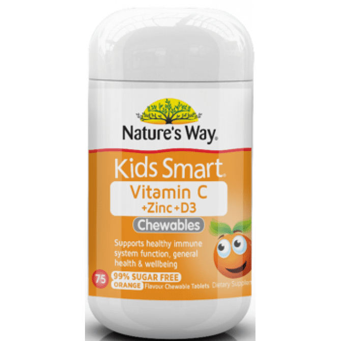 Buy Natures Way Kids Smart Vitamin C + Zinc + D3 Online | Chempro Chemists