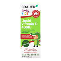 Brauer Baby and Kids Liquid Vitamin D 400IU 10ml
