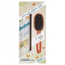 Batiste Dry Shampoo Bare 200mL + Hairbrush Gift Set