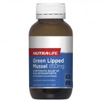 Nutra Life Green Lipped Mussel 850mg