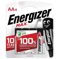 Energizer Max E91 AA BP4T