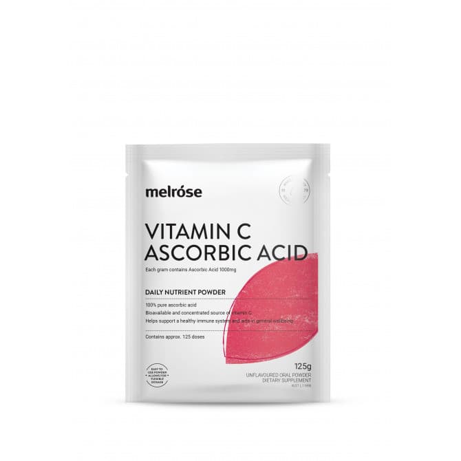 Buy Melrose Vitamin C Ascorbic Acid 125g Online Chempro Chemists