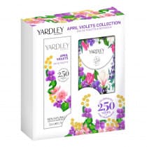 Yardley Gift Set April Violets EDT & Notebook