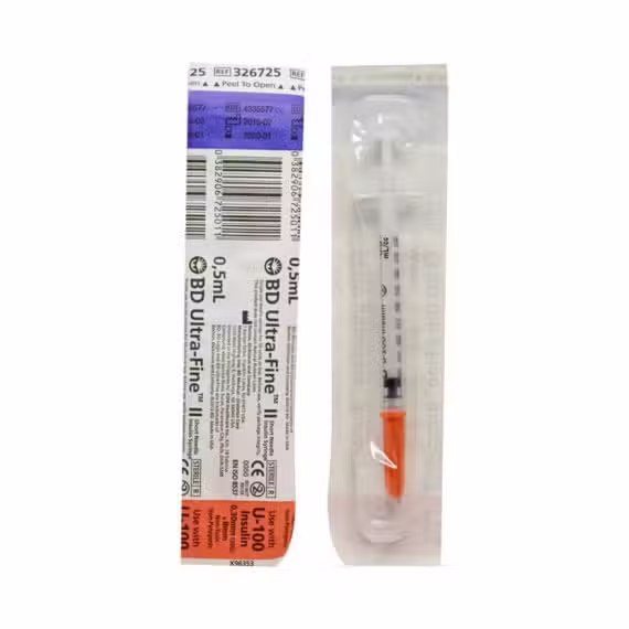 BD Ultra-Fine Needles 0.5ml 30G x 8mm comfort and safety - Chempro Online