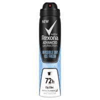 Rexona Men Advanced Protection Invisible Dry Ice Fresh Antiperspirant Aerosol 220ml