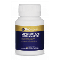 BioCeuticals UltraClean Krill Oil Concentrate 30 Capsules