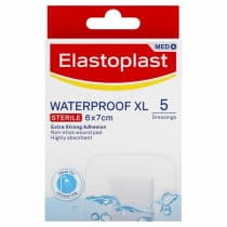 Elastoplast Waterproof Sterile Dressings XL 5 Pack