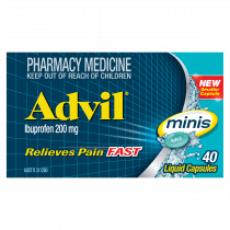 Advil Minis Liquid Capsules 40 Capsules