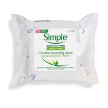 Simple Kind to Skin Micellar Facial Wipes 25 Wipes
