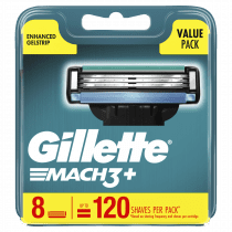 Gillette Mach 3 Cartridges 8 Pack