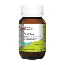 Oriental Botanicals SinuClear 60 Vege Capsules