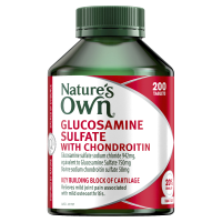 Natures Own Glucosamine Sulfate With Chondroitin 200 Tablets 