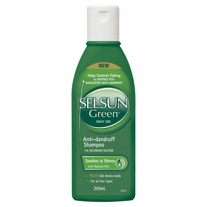 Buy Selsun Green Anti Dandruff Shampoo 200ml Online Chempro Chemists