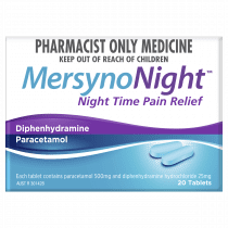 MersynoNight Pain Relief 20 Tablets (S3)