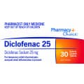 Pharmacy Choice Diclofenac 25 Tablets 30 (S3) 