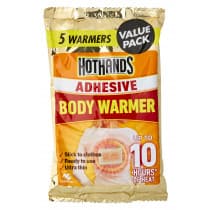 Hot Hands Adhesive Body Warmer 5 Pack