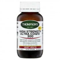 Thompsons High Strength Ultra CoQ10 300mg 60 Capsules