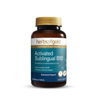 Herbs of Gold Activated Sublingual B12 75 Tablets