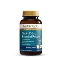 Herbs of Gold Niacin 100mg Extended Release 60 Tablets