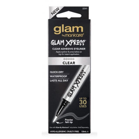 Glam by Manicare Glam Xpress Clear Eyeliner - Invisible Adhesive at Chempro Online