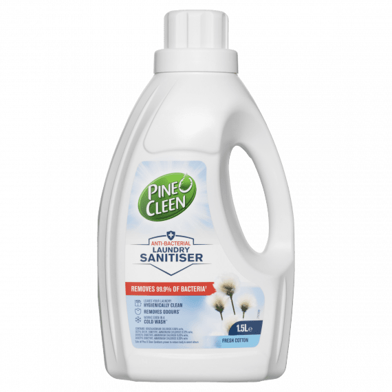 Pine O Cleen Anti-Bacterial Laundry Sanitiser Fresh Cotton 1.5L