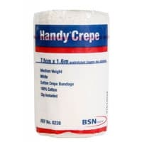 Handy Crepe Bandage Medium White 7.5cm x 1.6m