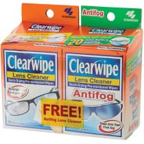 Clearwipe Lens Cleaner Antifog Twin Pack