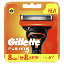 Gillette Fusion5 Razor Blades Cartridges 8 Pack 