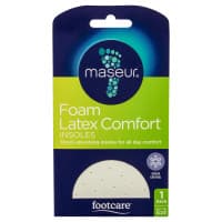 Maseur Footcare Foam Latex Comfort Insoles 1 Pair
