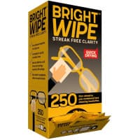 Bright Wipe Lens Cleaner Wipe 250 Pack
