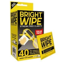 Bright Wipe Lens Wipe 40 Pack