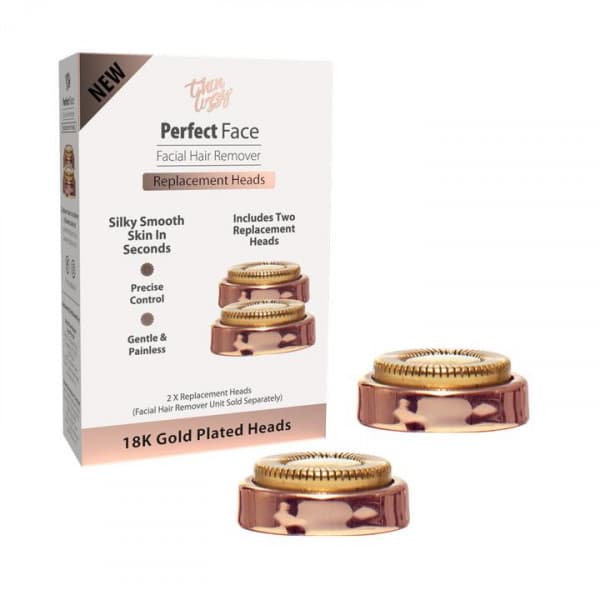 Buy Thin Lizzy Perfect Face Facial Hair Remover Replace Heads 2 Pack