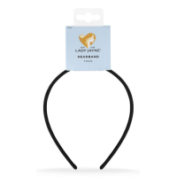 Lady Jayne Thick Satin Headband 1 Pack Assorted