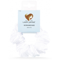 Lady Jayne Scrunchie White 1 Pack
