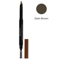 Natio Angled Eyebrow Pencil Dark Brown 0.2g