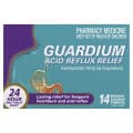 Guardium Acid Reflux Relief Esomeprazole 20mg 14 Tablets 
