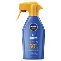 Nivea Sun Ultra Sport Cooling Sunscreen  Trigger Spray SPF50 Plus 300ml